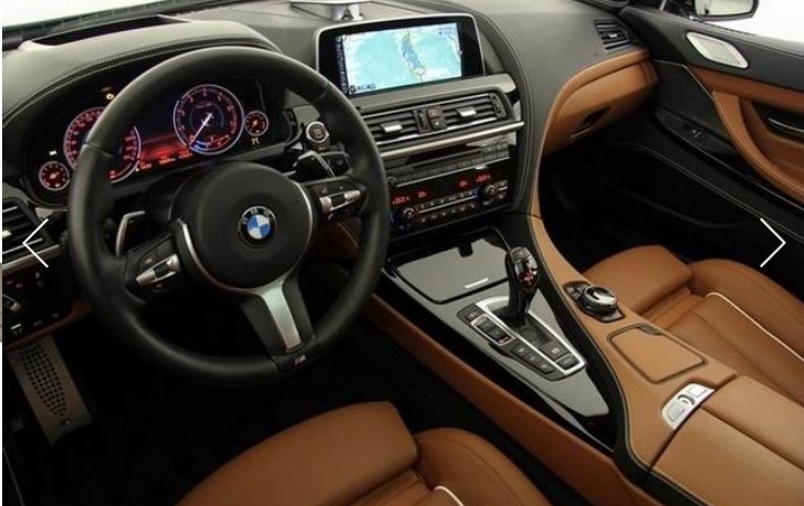 Left hand drive car BMW 6 SERIES (01/03/2015) - 